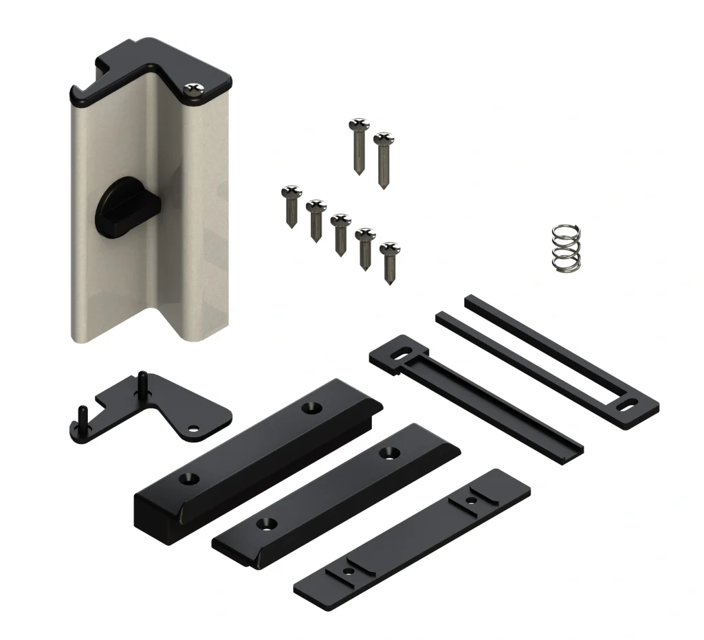 Giesse alüminyum klipsli sürme çekme kolu, kapı ve pencere aksesuarı