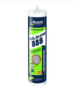 İnşaat Yapı Yalıtım Malzemeleri 7 Bostik Çekomastik 888 üniversal silikon banyo ve mutfak silikonu yalıtım malzemesi