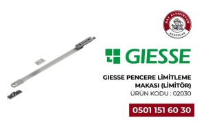 Blog 12 Bay Alüminyum Aksesuar: GIESSE 02030 Pencere Limitleme Makası (Limitör)