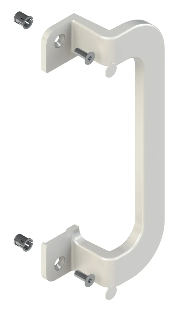 Giesse alüminyum sürme kapı ve pencere kolu, montaj vidalarıyla birlikte dayanıklı aksesuar seti