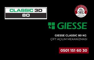 Blog 9 GIESSE Classic 80 Kg Çift Açılım Mekanizması: Alüminyum Doğramada Mühendislik ve Konforun Zirvesi