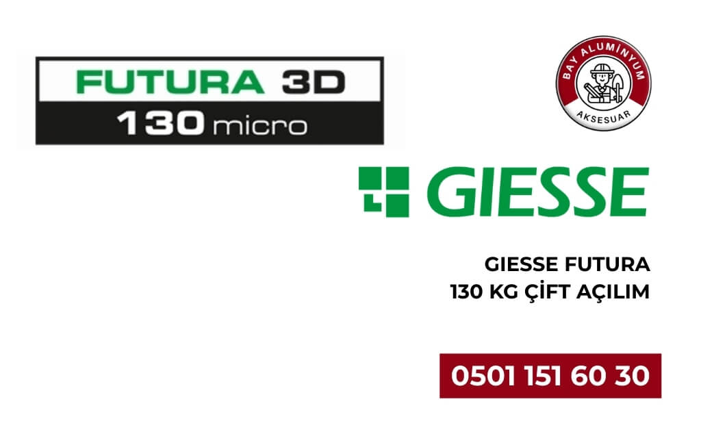 GIESSE Futura 130 Kg Çift Açılım Mekanizması