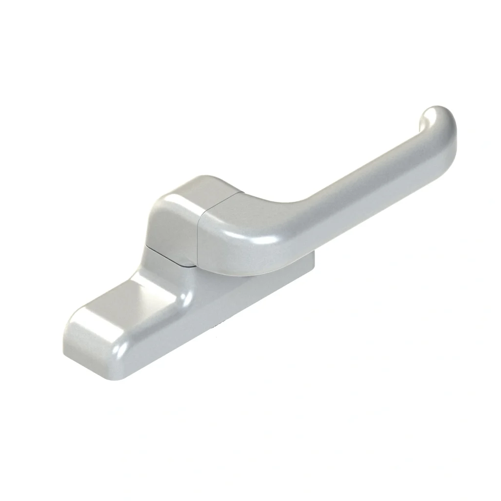 Giesse kıvrık cephe kolu, alüminyum pencere ve cephe sistemleri için Dekoratif Açılım Kolu