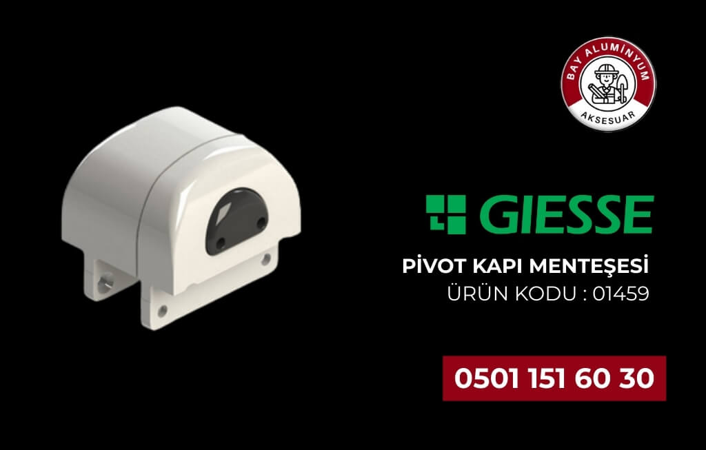 Giesse Pivot Kapı Menteşesi 01459 | Orijinal Giesse Ürünleri