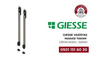 Blog 10 GIESSE Vasistas Makası Takımı (Ürün Kodu: 02040): Teknik Özellikler, Montaj Rehberi ve Bay Alüminyum Aksesuar Güvencesi