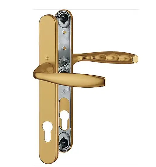 Alüminyum Kapı Aksesuarları 15 HOPPE New York Bronz F4 Alüminyum Kapı Kolu – Modern İç Kapı Kolu